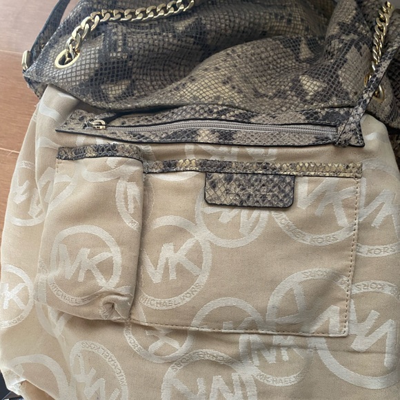 Michael Kors Snakeskin Purse - Picture 12 of 13